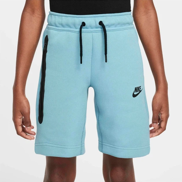 Шорты детские Nike Tech Fleece Older Kids' (Boys') Shorts S Блакитний FD3289-464 - Фото 1 Шорты детские Nike Tech Fleece Older Kids' (Boys') Shorts S Блакитний FD3289-464 - изображение 1