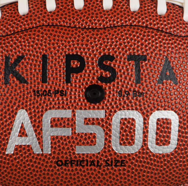 М'яч для Американського Футболу KIPSTA AF 500 BOF Офіційний Розмір № 9 Помаранчевий - зображення 4