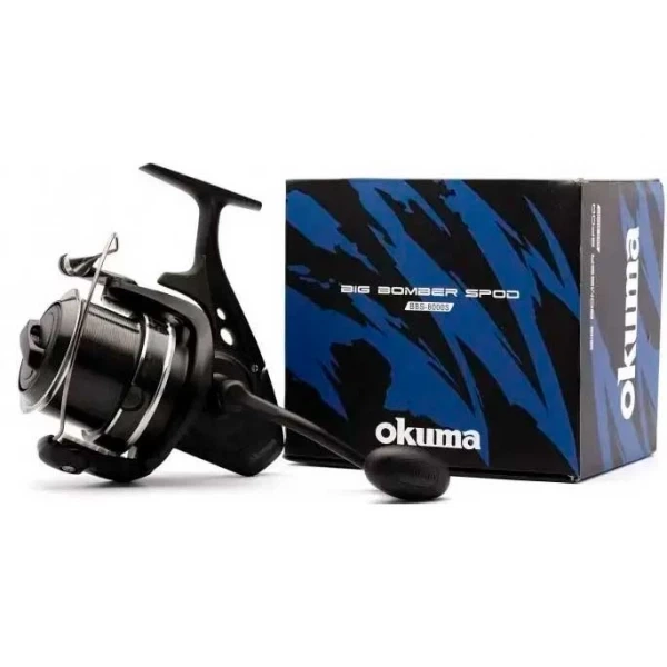 Катушка Okuma Big Bomber Spod BBS 8000S Big Pit 3+1BB 5.1:1 (1013-1353.16.55) - Фото 4 Катушка Okuma Big Bomber Spod BBS 8000S Big Pit 3+1BB 5.1:1 (1013-1353.16.55) - изображение 4