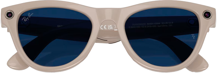 Смарт-очки Ray-Ban Meta Skyler Gen 2 Shiny Chalky Gray/Transitions Sapphire S-M (RW4014 6700MF52) - изображение 5