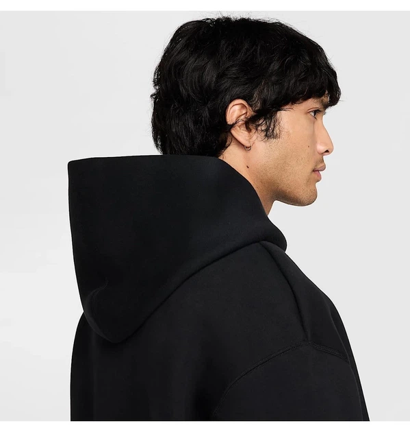 Худи мужское Nike Tech Fleece Black L Черный HM9789-010 - Фото 7 Худи мужское Nike Tech Fleece Black L Черный HM9789-010 - изображение 7