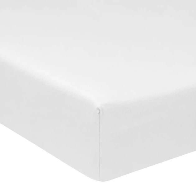 Простынь на резинке MirSon полуторная 100x200+25 см 11-2107 White Бязь Premium (2200001078192) - Фото 1 Простынь на резинке MirSon полуторная 100x200+25 см 11-2107 White Бязь Premium (2200001078192) - изображение 1