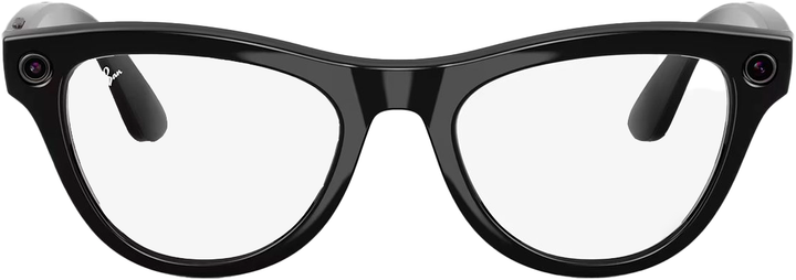 Смарт-очки Ray-Ban Meta Skyler Shiny Black/Transitions Cerulean Blue S-M (RW4010 601/MF52) - изображение 4