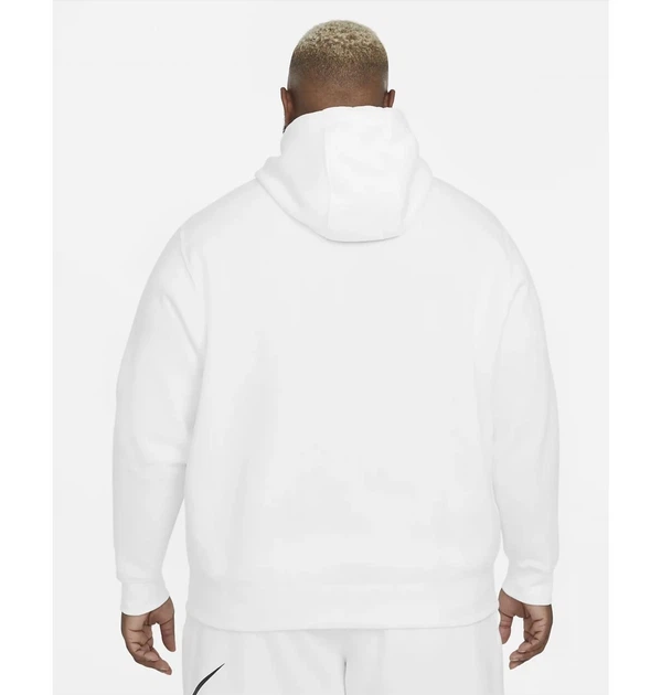 Толстовка чоловіча Nike Nsw Club Hoodie Fz XL Білий BV2645-100 - Фото 2 Толстовка чоловіча Nike Nsw Club Hoodie Fz XL Білий BV2645-100 - зображення 2