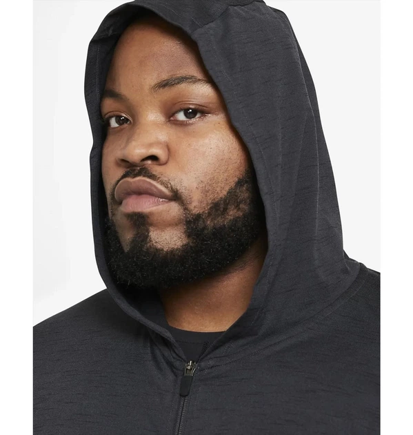 Толстовка мужская Nike Ny Df Top Fz S Черный CZ2217-010 - Фото 2 Толстовка мужская Nike Ny Df Top Fz S Черный CZ2217-010 - изображение 2