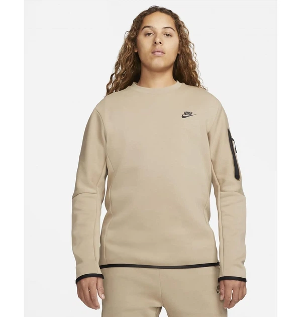 Свитшот мужской Nike Sportswear Tech Fleece Beige XL Бежевый CU4505-247 - Фото 2 Свитшот мужской Nike Sportswear Tech Fleece Beige XL Бежевый CU4505-247 - изображение 2