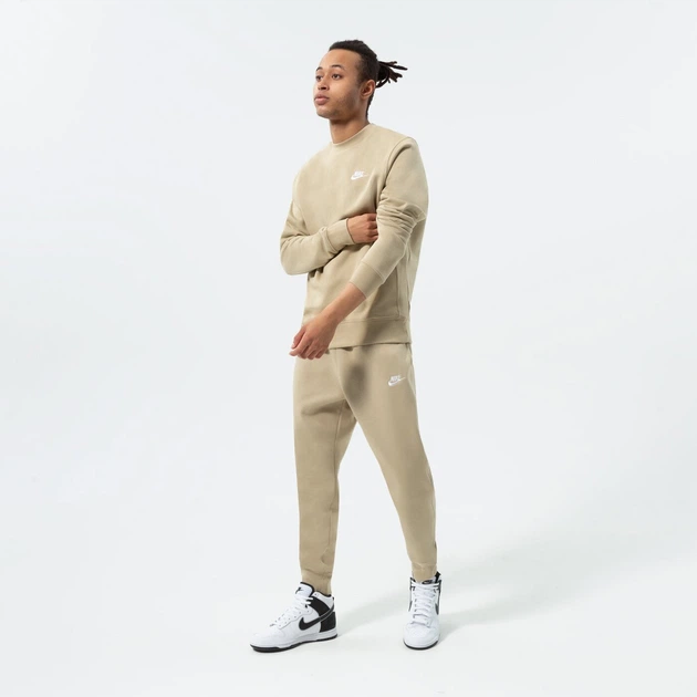 Світшот чоловічий Nike M Nsw Club Crewneck XL Бежевий BV2662-250 - зображення 3