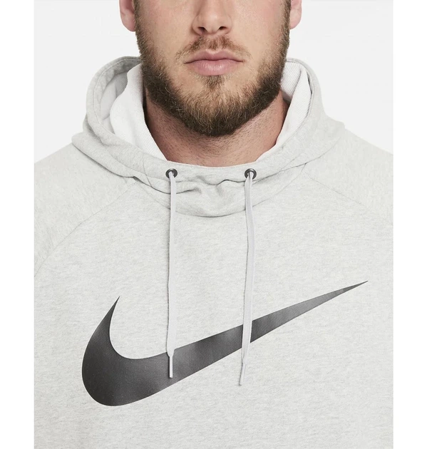 Худи мужское Nike Df Hdie Po Swsh L Серый CZ2425-063 - изображение 3