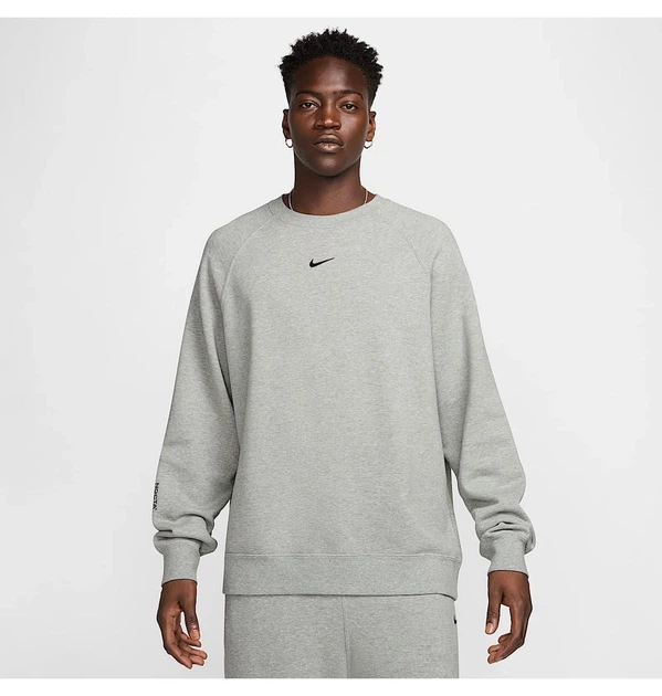 Світшот чоловічий Nike Nocta Fleece Cs Grey M Сірий FN8160-063 - зображення 8