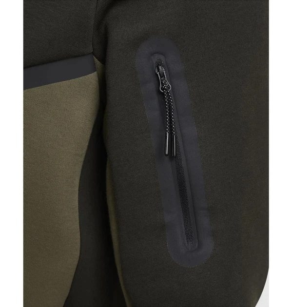 Толстовка чоловіча Nike Sweatshirt Tech S Хакі HV0949-355 - зображення 5