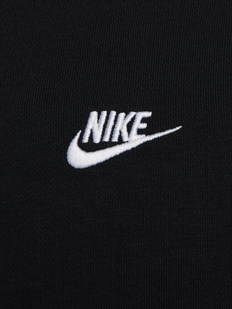 Кофта чоловіча Nike M Nk Club Ft Fz Hoodie 2XL чорний FN3884-229 - зображення 6