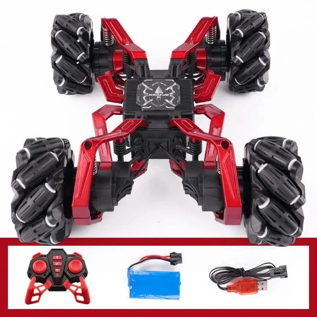 Радиоуправляемый трюковой внедорожник Asson Stunt Motion Metal MZP с LED-подсветкой - изображение 3