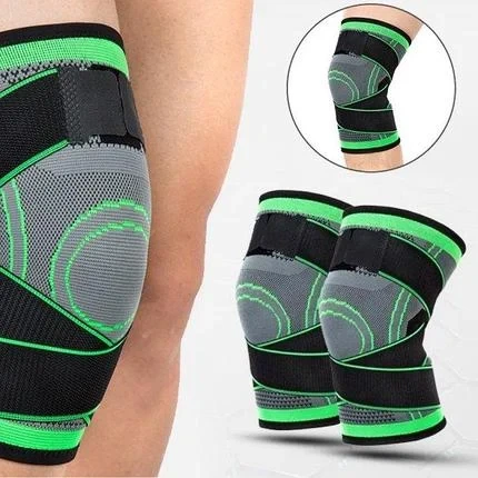 Наколенник эластичный бандаж колена KNEE SUPPORT фиксатор сустава - изображение 2