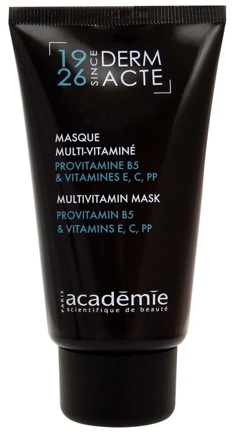 Мультивитаминная маска Academie Masque multi-vitamine provitamine B5 & vitamines E,C,PP 50 мл - Фото 1 Мультивитаминная маска Academie Masque multi-vitamine provitamine B5 & vitamines E,C,PP 50 мл - изображение 1