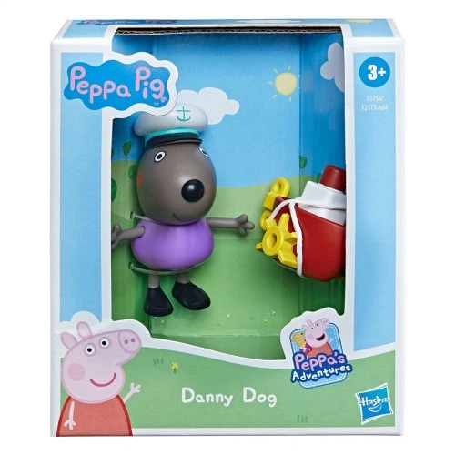 Фігурка Peppa Pig Денні з корабликом (F3759) Peppa Pig F3759 1027608 - Фото 2 Фігурка Peppa Pig Денні з корабликом (F3759) Peppa Pig F3759 1027608 - зображення 2