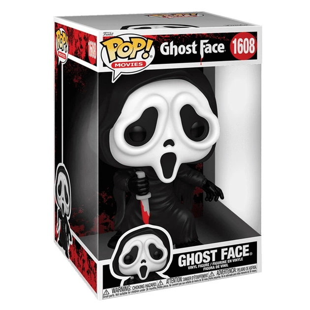 Велика вінілова фігурка Крик Ghostface, висота 25 см - Фото 1 Велика вінілова фігурка Крик Ghostface, висота 25 см - зображення 1