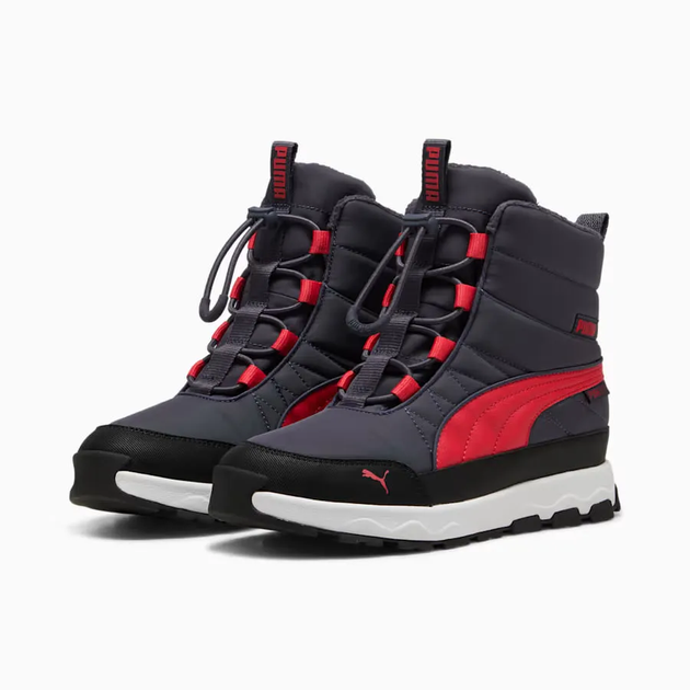 Дитячі Черевики Puma Evolve Puretex Boots Galactic Gray/Tart Cherry/Black 37.5-5.5-24.3см - изображение 3