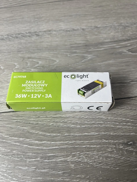 Блок питания для LED ленты 12В 3А 36Вт, модульный, для LED, CCTV, RTV - Фото 7 Блок питания для LED ленты 12В 3А 36Вт, модульный, для LED, CCTV, RTV - изображение 7