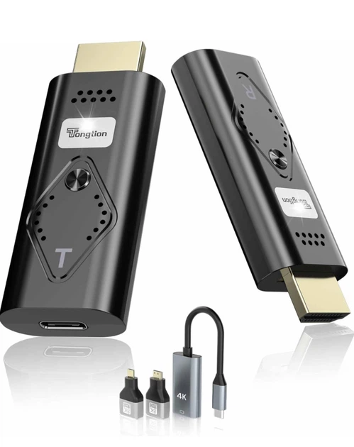 Беспроводной HDMI передатчик и приемник Tongtion 1080P Full HD, Wireless HDMI для ТВ, проектора и ноутбука - Фото 1 Беспроводной HDMI передатчик и приемник Tongtion 1080P Full HD, Wireless HDMI для ТВ, проектора и ноутбука - изображение 1