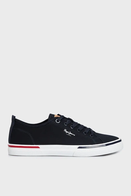 Чоловічі темно-сині кеди KENTON SMART Pepe Jeans 44 PMS30811 - Фото 1 Чоловічі темно-сині кеди KENTON SMART Pepe Jeans 44 PMS30811 - изображение 1