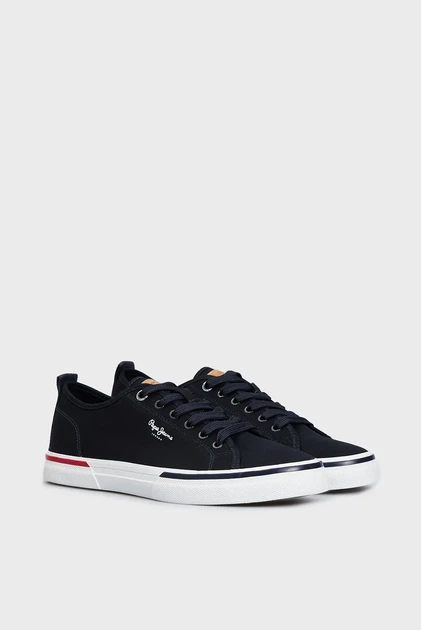 Чоловічі темно-сині кеди KENTON SMART Pepe Jeans 41 PMS30811 - Фото 3 Чоловічі темно-сині кеди KENTON SMART Pepe Jeans 41 PMS30811 - изображение 3