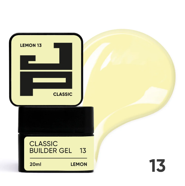 Гель для моделирования ногтей Jerden Proff Classic Builder Gel №13 Lemon 20 мл - Фото 1 Гель для моделирования ногтей Jerden Proff Classic Builder Gel №13 Lemon 20 мл - изображение 1