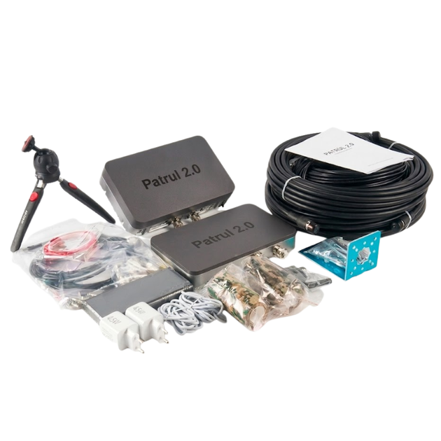 Комплект усиления сигнала для квадрокоптеров DJI и Autel 2.4G/5.8G, 10 Вт, 4000mAh Patrul 2.0 - Фото 1 Комплект усиления сигнала для квадрокоптеров DJI и Autel 2.4G/5.8G, 10 Вт, 4000mAh Patrul 2.0 - изображение 1