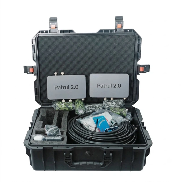 Комплект усиления сигнала для квадрокоптеров DJI и Autel 2.4G/5.8G, 10 Вт, 4000mAh Patrul 2.0 - Фото 2 Комплект усиления сигнала для квадрокоптеров DJI и Autel 2.4G/5.8G, 10 Вт, 4000mAh Patrul 2.0 - изображение 2
