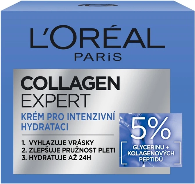Антивіковий крем для шкіри обличчя L'Oreal Paris Вік Експерт Колаген 50 мл (3600524229344) - Фото 2 Антивіковий крем для шкіри обличчя L'Oreal Paris Вік Експерт Колаген 50 мл (3600524229344) - зображення 2