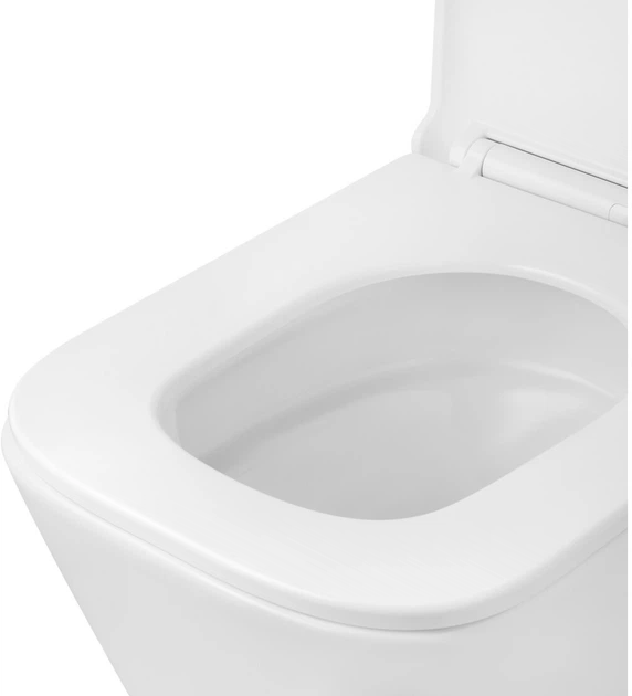 Инсталляция Grohe Rapid SL Solido 38971000 + панель смыва Even 38966KV0 черная глянцевая + унитаз подвесной Kroner Eifel WHI493436 Tornado с сиденьем Soft Close дюропласт (38971966KV0KE49T) - изображение 11