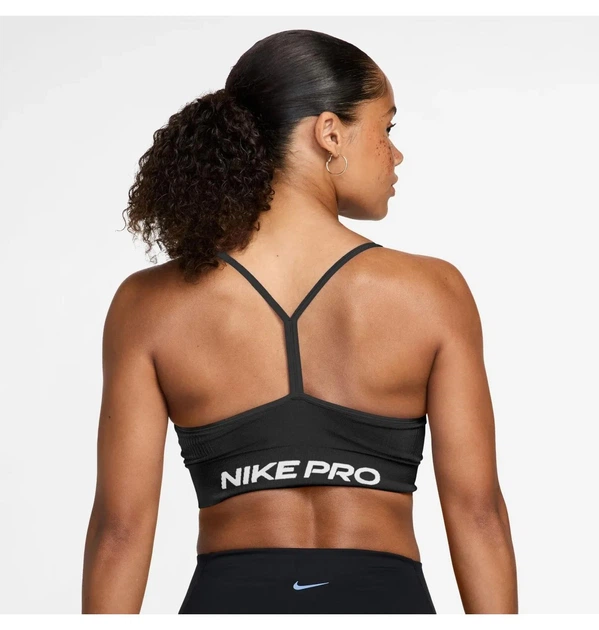 Спортивний топ жіночий Nike Pro Dri-Fit Black M Чорний IR4154-011 - Фото 2 Спортивний топ жіночий Nike Pro Dri-Fit Black M Чорний IR4154-011 - зображення 2