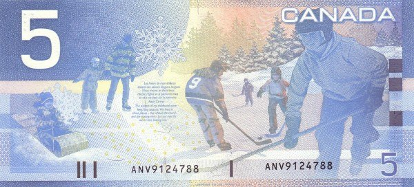 Канада 5 доларів 2002 рік Банкноти світу UNC P-101a - Фото 2 Канада 5 доларів 2002 рік Банкноти світу UNC P-101a - изображение 2
