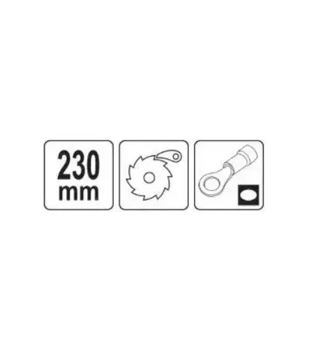 Клещи для обжима и зачистки YATO 230 мм 22-10 AWG 0.5-6 мм² YT-2296 - изображение 2