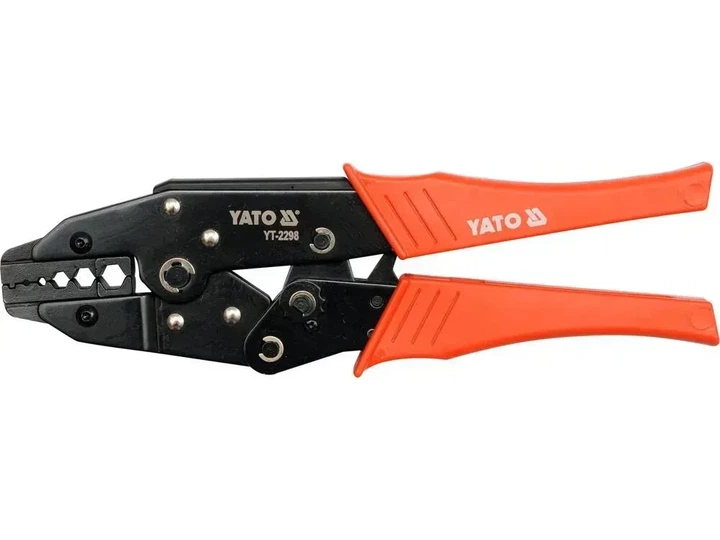 Клещи для обжима и зачистки YATO 240 мм RG58 RG59 RG62 RG6 YT-2298 - Фото 1 Клещи для обжима и зачистки YATO 240 мм RG58 RG59 RG62 RG6 YT-2298 - изображение 1