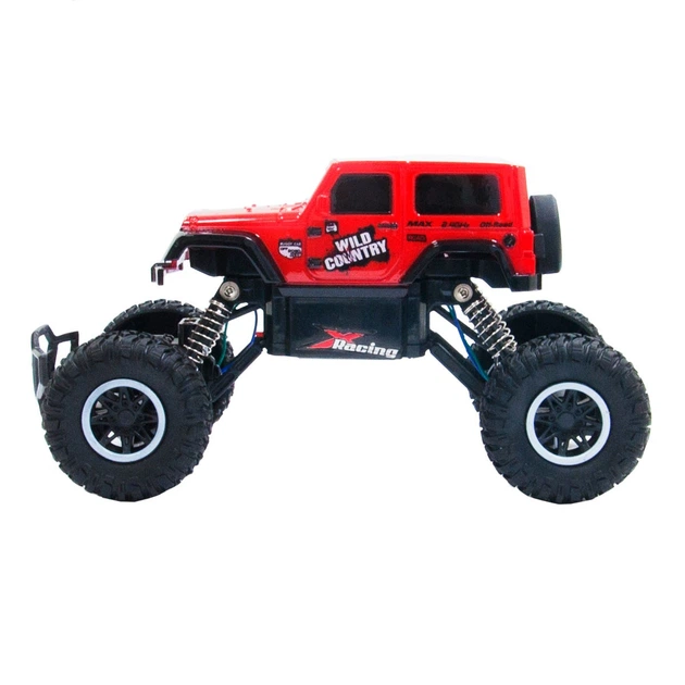 Внедорожник на радиоуправлении Sulong Toys Wild Country 1:20 с пружинной подвеской и аккумулятором Красный - изображение 9