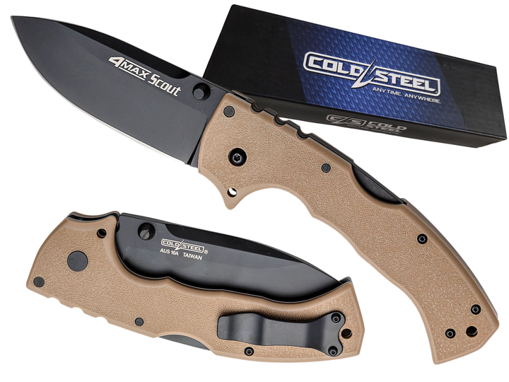 Ніж Cold Steel 4 Max Scout CS-62RQ-DTBK - Фото 2 Ніж Cold Steel 4 Max Scout CS-62RQ-DTBK - изображение 2
