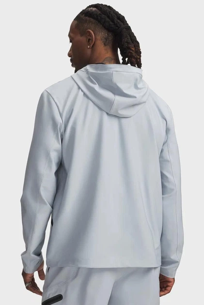 Спортивнаі вітрівка чоловіча Under Armour Unstoppable Woven Jacket LG Блакитний 6014621-034 - Фото 3 Спортивнаі вітрівка чоловіча Under Armour Unstoppable Woven Jacket LG Блакитний 6014621-034 - зображення 3