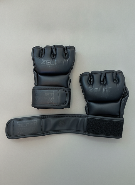 Перчатки для смешанных единоборств, для MMA, XS, чёрные - Фото 2 Перчатки для смешанных единоборств, для MMA, XS, чёрные - изображение 2