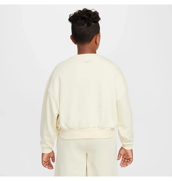 Подростковый свитшот Nike Sportswear Club French Terry Crew-Neck Sweatshirt XL Светло-кремовый HJ3373-113 - Фото 3 Подростковый свитшот Nike Sportswear Club French Terry Crew-Neck Sweatshirt XL Светло-кремовый HJ3373-113 - изображение 3