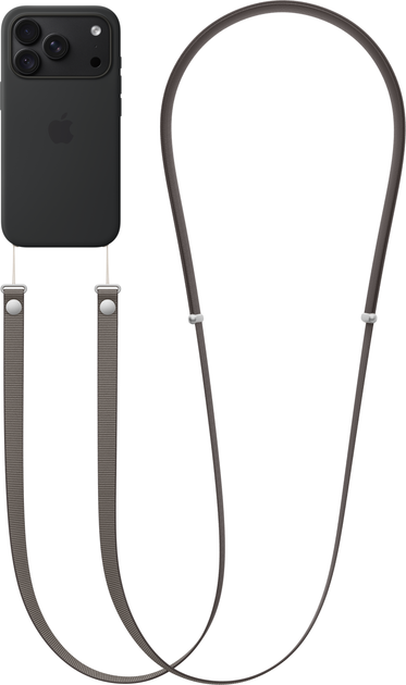 Ремешок для смартфона Apple Crossbody Strap Taupe (MK9E4ZM/A) - Фото 2 Ремешок для смартфона Apple Crossbody Strap Taupe (MK9E4ZM/A) - изображение 2