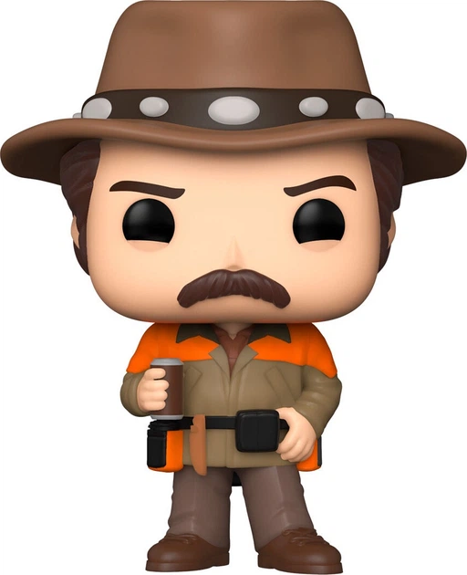 Zestaw figurek Funko Pop! Television Parks i Rec Hunter Ron Chase 9 cm 2 szt 56168-CH (889698561686) - obraz 2