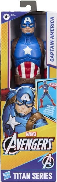 Фігурка Hasbro Marvel Avengers Titan Series Captain America 30 см 4541894 (5010996359780) - зображення 2