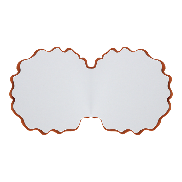 Блокнот CHOCOLATE WAFFLE 90х90мм 80л. нелінований обкладинка Soft touch KIDS Line ZB.12470-40 - зображення 3