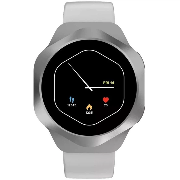 Смарт-годинник Canyon Hexagon SW-88 BT-CALL Silver (CNS-SW88SS) - зображення 2