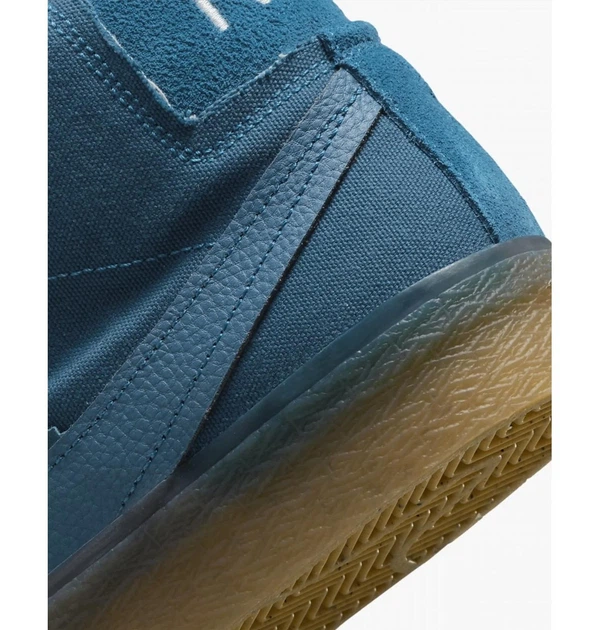 Кроссовки унисекс Nike Sb Zoom Blazer Mid Premium 45 Голубой DV5468-300 - изображение 3