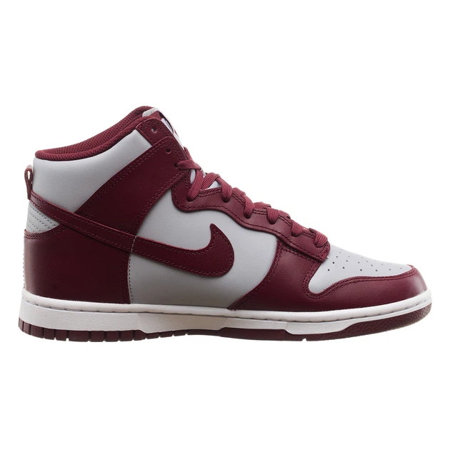 Кроссовки мужские Nike Dunk High 38.5 Бордово-сірий DD1399-600 - Фото 8 Кроссовки мужские Nike Dunk High 38.5 Бордово-сірий DD1399-600 - изображение 8
