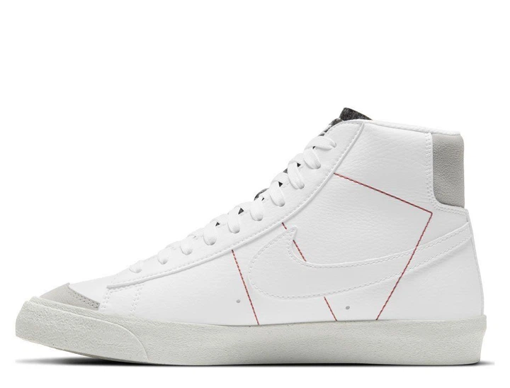 Кроссовки мужские Nike Blazer Mid 77 Vintage White 42.5 Белый CW6726-100 - изображение 3