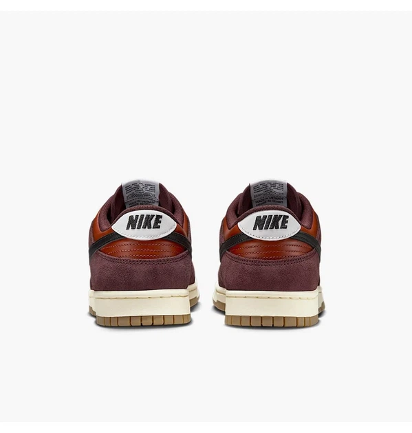 Кросівки чоловічі Nike Dunk Low Retro 44.5 Бордовий IB6399-600 - Фото 6 Кросівки чоловічі Nike Dunk Low Retro 44.5 Бордовий IB6399-600 - зображення 6