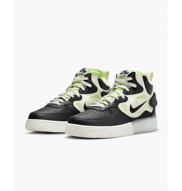 Кросівки чоловічі Nike Air Force 1 Mid React 39 Комбінований DQ1872-100 - Фото 7 Кросівки чоловічі Nike Air Force 1 Mid React 39 Комбінований DQ1872-100 - зображення 7