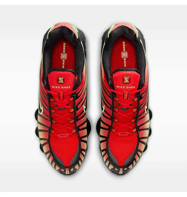 Кроссовки мужские Nike Shox Tl Red/Yellow 44 AV3595-601 - изображение 10